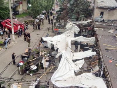 Разрушение после обстрела. Фото: УНИАН Разрушение после обстрела. Фото: УНИАН