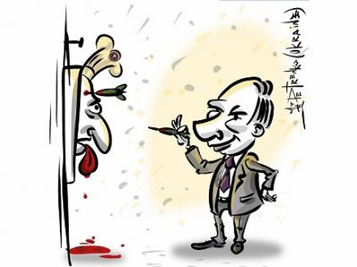 Расправа с Пригожиным. Карикатура: t.me/PetrenkoAndryi Расправа с Пригожиным. Карикатура: t.me/PetrenkoAndryi