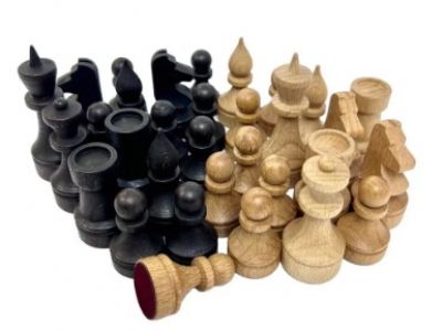 Шахматные фигуры после партии. Фото: соцсети Шахматные фигуры после партии. Фото: соцсети