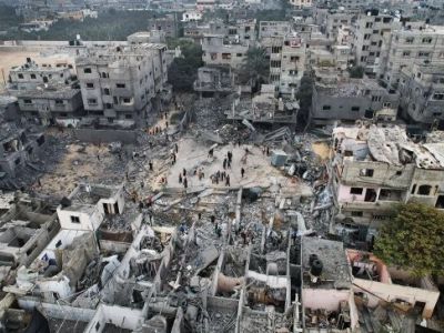 Лагерь беженцев Джабалия, 31 октября 2023 года. Фото: Anas al-Shareef / Reuters Лагерь беженцев Джабалия, 31 октября 2023 года. Фото: Anas al-Shareef / Reuters