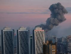 Киев после российского удара. Фото: Reuters