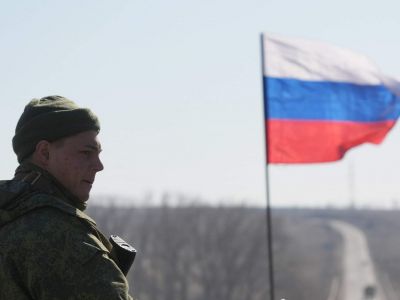 Флаг России над Бахмутом Флаг России над Бахмутом