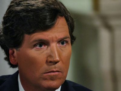 Такер Карлсон в ходе интервью с Владимиром Путиным. Фото: kremlin.ru Такер Карлсон в ходе интервью с Владимиром Путиным. Фото: kremlin.ru