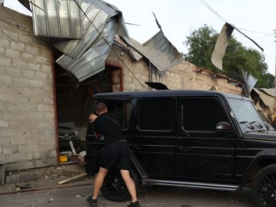 Последствие атаки российской армии, Днепр. Фото: Сергей Лысак Последствие атаки российской армии, Днепр. Фото: Сергей Лысак