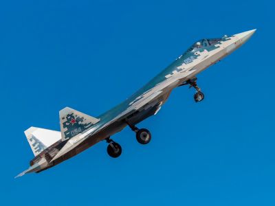 Истребитель пятого поколения Су-57. Фото: Минобороны РФ