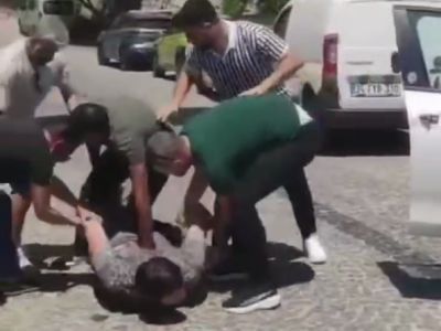 Момент задержания подозреваемого в подрыве машины. 24.07.2024 Момент задержания подозреваемого в подрыве машины. 24.07.2024