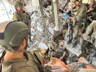 Израильские военные на месте ликвидации Яхьи Синвара. Фото: t.me/uniannet Израильские военные на месте ликвидации Яхьи Синвара. Фото: t.me/uniannet