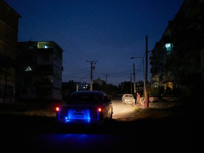 Отключение электроэнергии. Фото: Antonio Levi/AFP/Getty Images