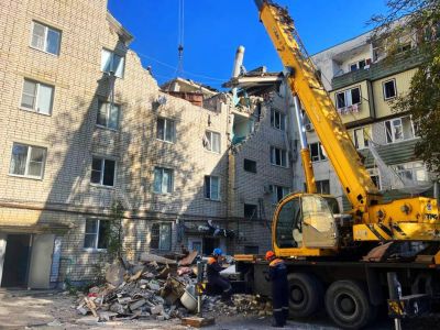 Разрушенные квартиры в многоэтажном доме в Черкесске в результате взрыва газа, 31 октября 2024 год. Фото: Известия Разрушенные квартиры в многоэтажном доме в Черкесске в результате взрыва газа, 31 октября 2024 год. Фото: Известия