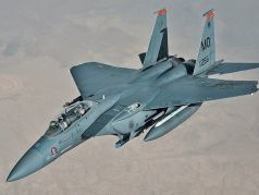Истребитель-бомбардировщик Макдоннелл-Дуглас F-15E 