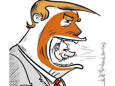 Крик. Рис. А.Петренко: t.me/PetrenkoAndryi Крик. Рис. А.Петренко: t.me/PetrenkoAndryi