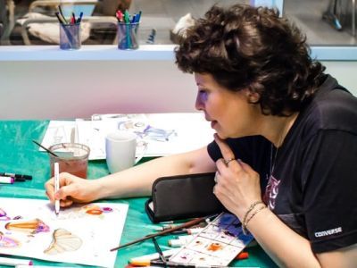 Художница Ирина Быстрова. Фото: tgstat.ru Художница Ирина Быстрова. Фото: tgstat.ru