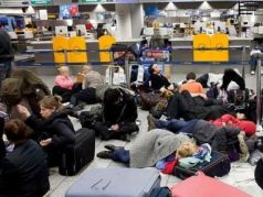 Пассажиры ждут рейса. Фото: Телеграм