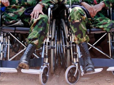 Инвалид "СВО". Фото: tgstat.ru