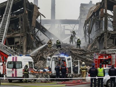 После взрыва. Фото: inbusiness.kz