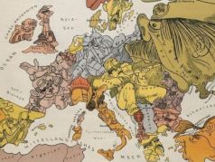 Карта Европы в 2014. Автор: Вальтер Трир. Источник: wikimedia.org