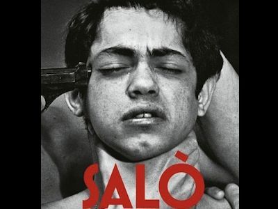 Постер фильма "Сало" Паоло Пазолини.