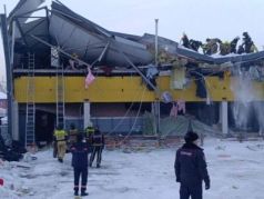 Обрушение торгового центра. Фото: gorsite.ru