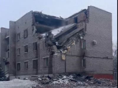 Обрушение здания. Фото: m.47news.ru