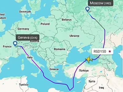 Маршрут полета делегации РФ. Фото: news-pravda.com Маршрут полета делегации РФ. Фото: news-pravda.com