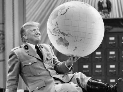 Трамп и земной шар