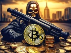 Криптовалюта и оружие. Источник: shedevrum.ai