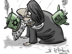 Али Хаменеи уничтожен. Карикатура А.Петренко: t.me/PetrenkoAndryi