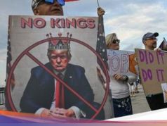 Акция No Kings (Нет королям). Фото: news.detik.com