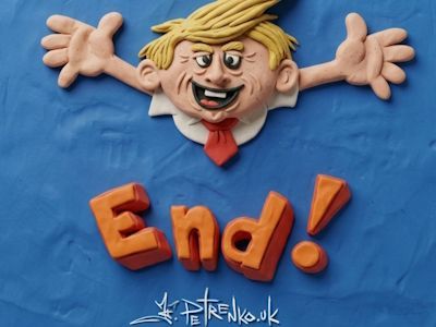 Трамп закончил войну с Ираном. Карикатура А.Петренко: t.me/PetrenkoAndryi Трамп закончил войну с Ираном. Карикатура А.Петренко: t.me/PetrenkoAndryi