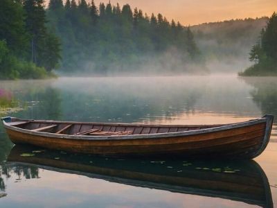 Лодка. Фото: ru.pinterest.com