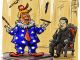 Веселый танец Трампа перед Си. Карикатура А.Петренко: t.me/PetrenkoAndryi