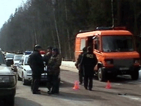 Место покушения на Чубайса Место покушения на Чубайса